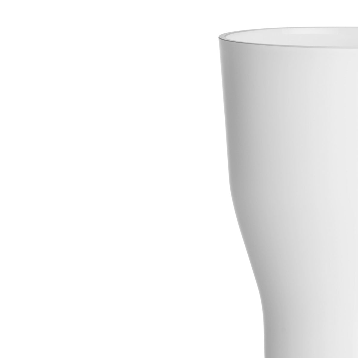 Solare Vase hoch 120x260mm weiß - Solare vase tall 120x260 white