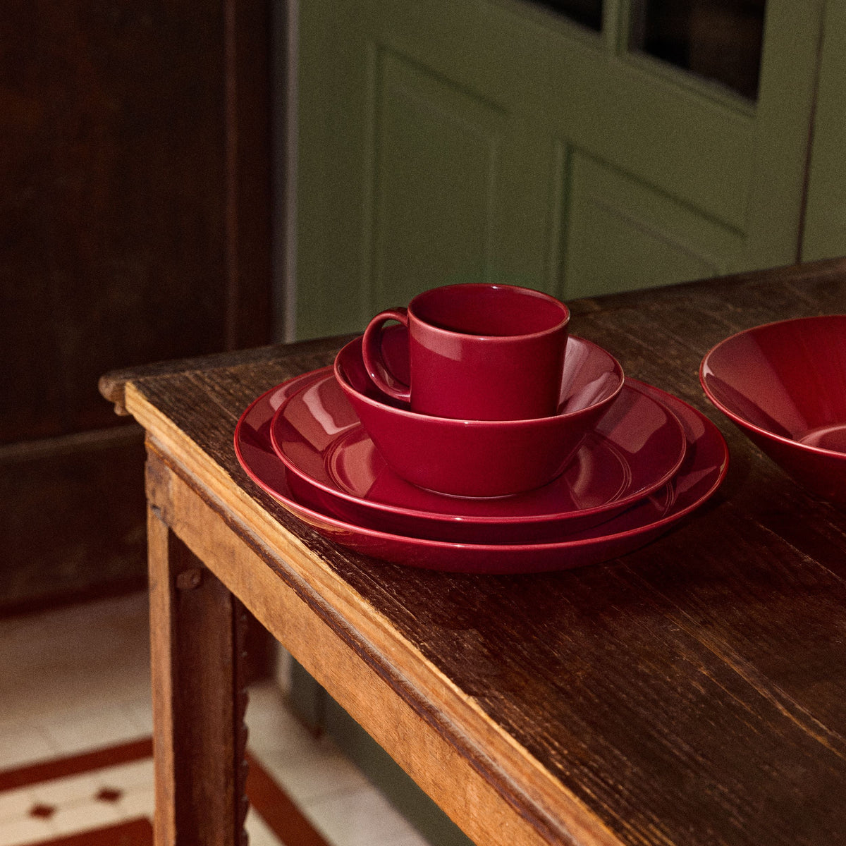 Teema Teller 21cm Kirsche - Teema plate 21cm cherry