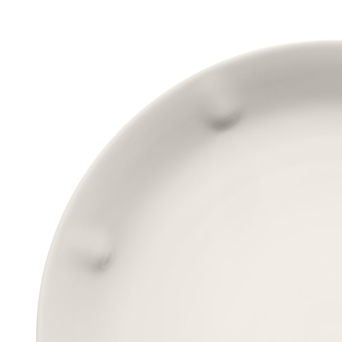 Solare Teller 27cm weiß - Solare plate 27cm white
