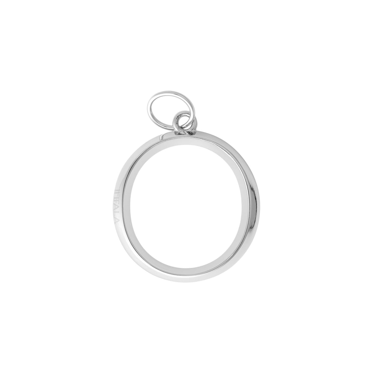 Iittala Buchstabenanhänger O 5cm Metall - Iittala letter charm O 5cm metal