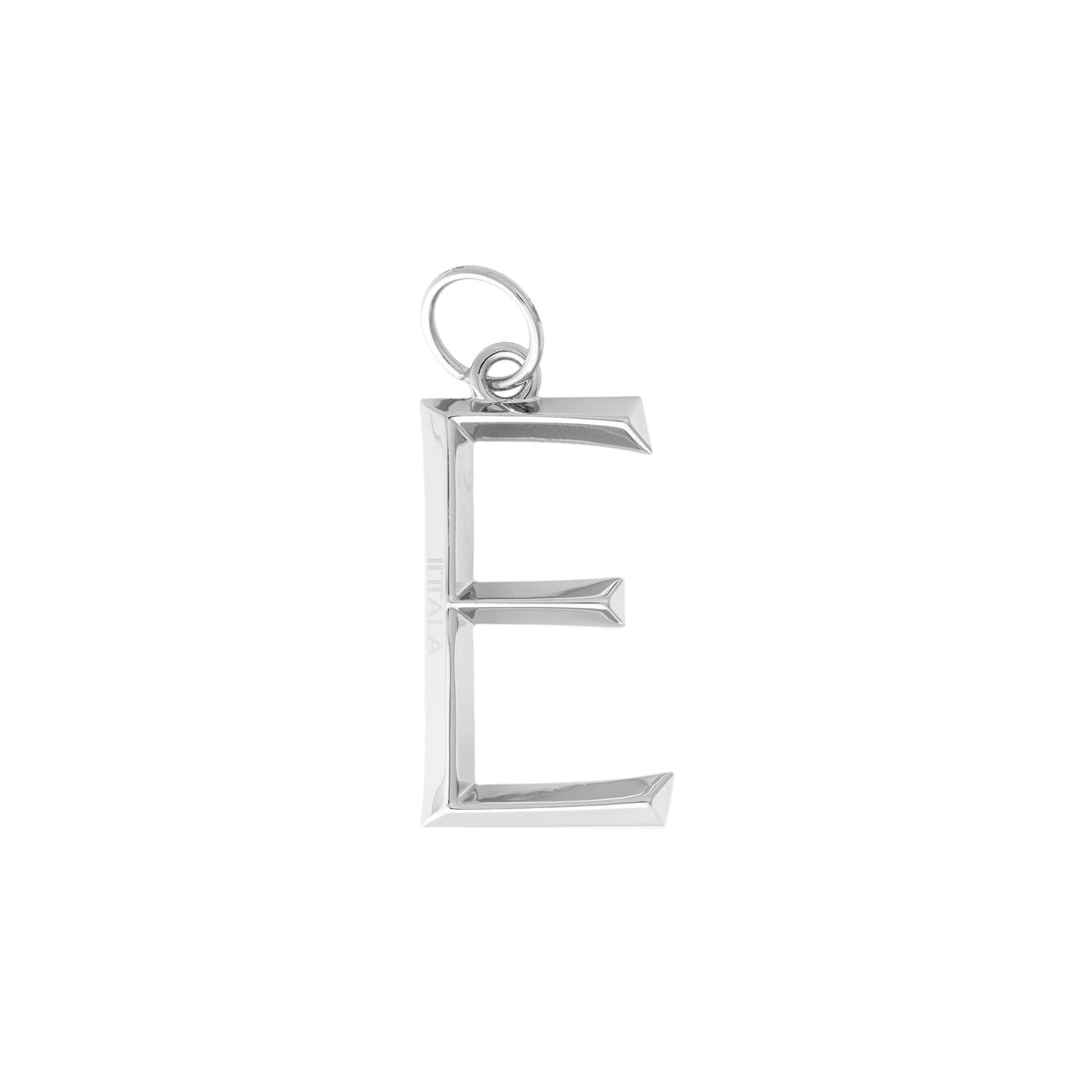 Iittala Buchstabenanhänger E 5cm Metall - Iittala letter charm E 5cm metal
