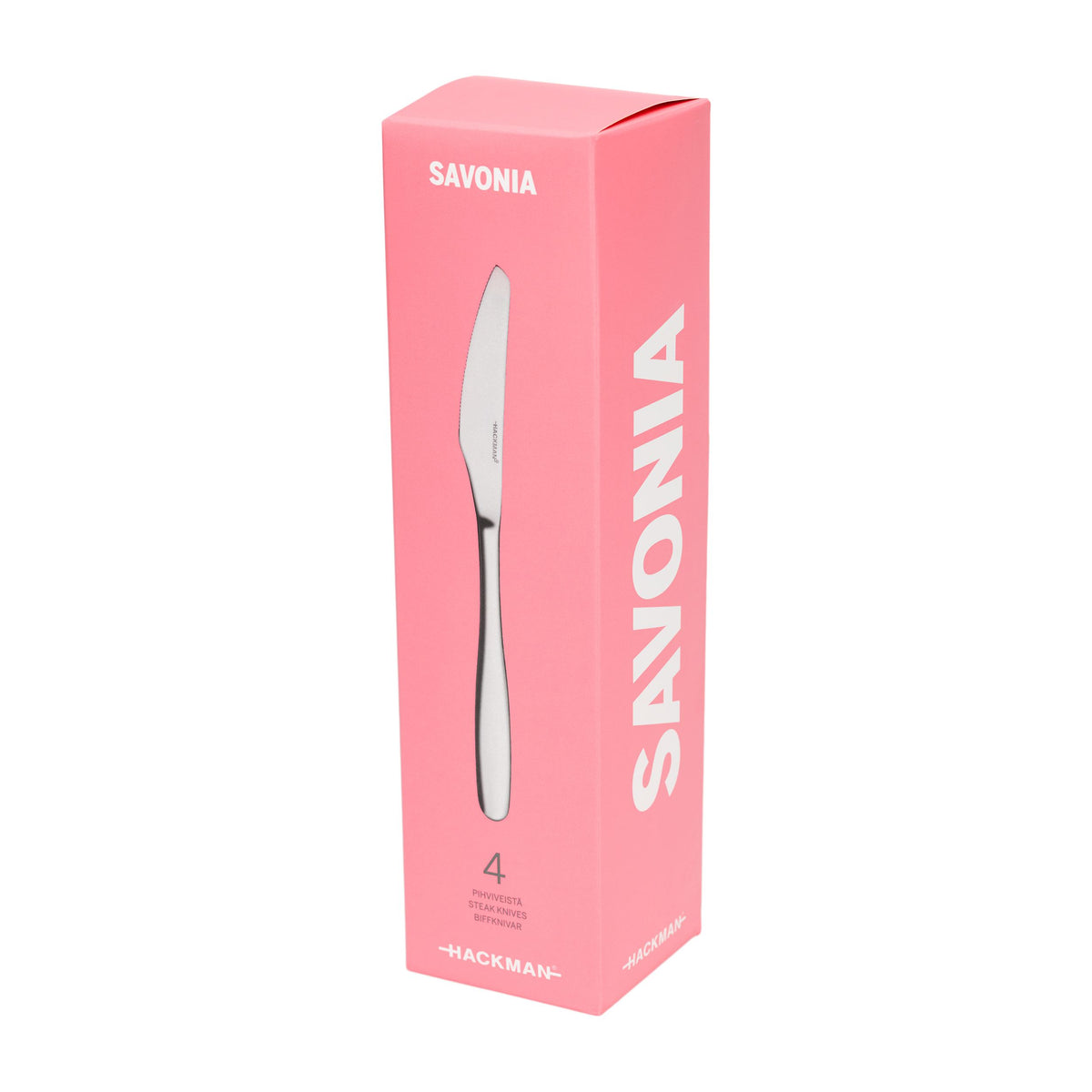 Savonia pihvi/pitsaveitsi 4kpl - Savonia steak/pizza knives 4pc promo