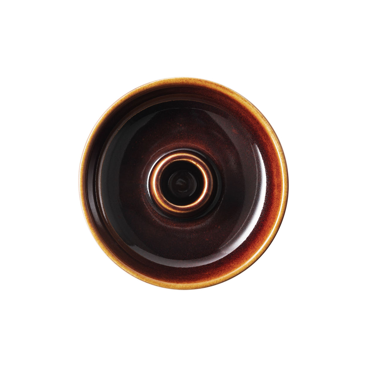 Kirnu ljusstake 11x3,5cm brun - Kirnu candleholder 11x3,5cm brown
