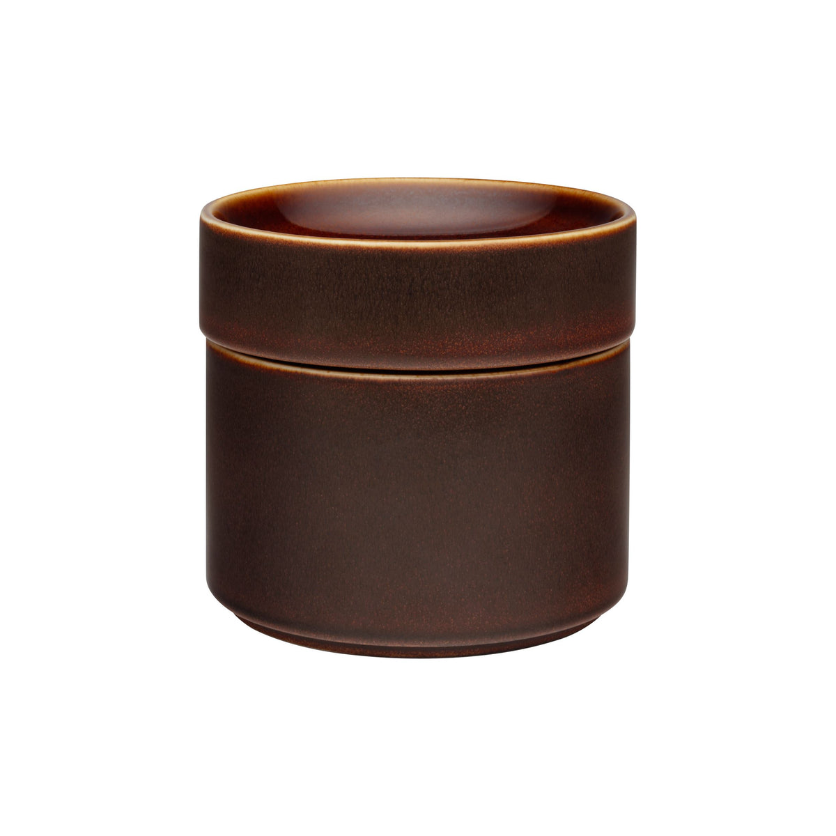 Kirnu dekorativ burk 11x10cm brun - Kirnu treasure jar 11x10cm brown