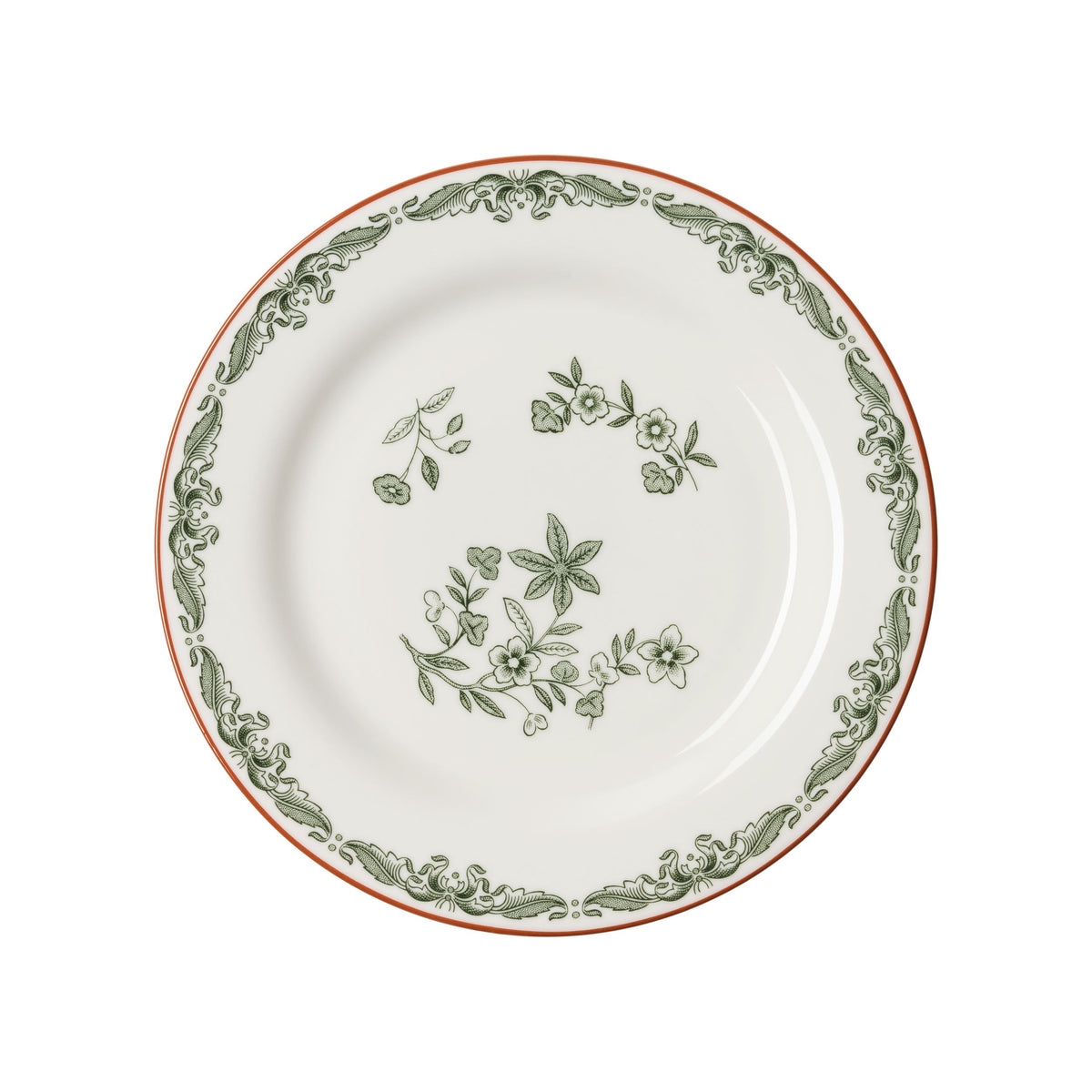 Ostindia tallrik 21cm grön - Ostindia plate 21cm green