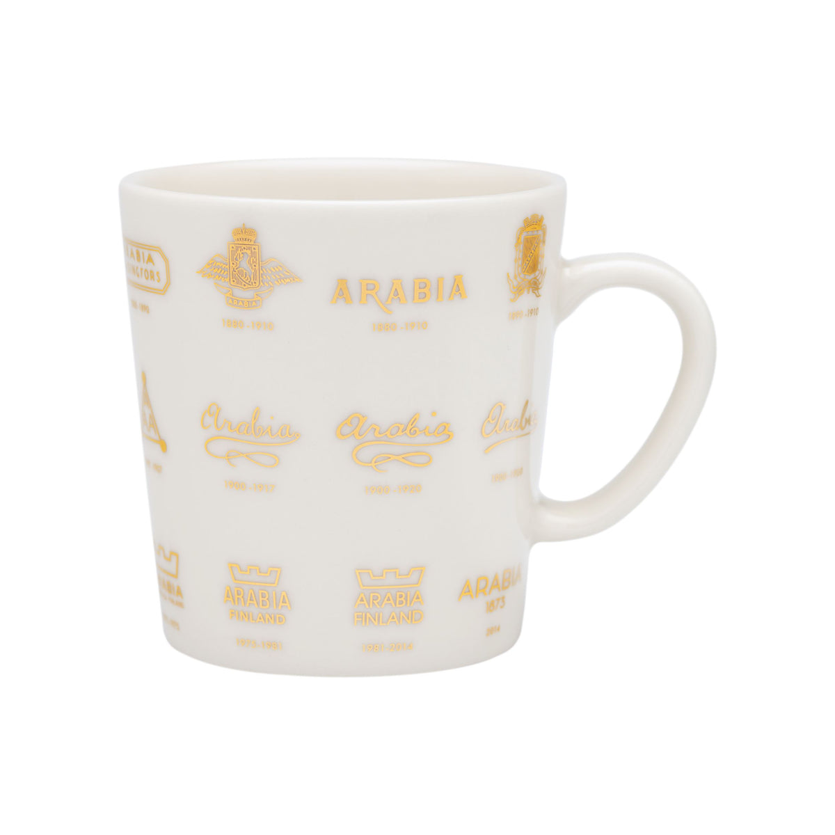 Arabia Leimat muki 0,3L kulta - Arabia Stamps mug 0,3L gold