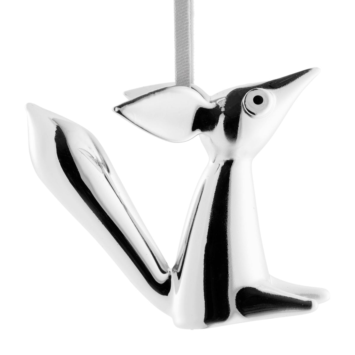 Vulpes ornament sitting 80mm mirror