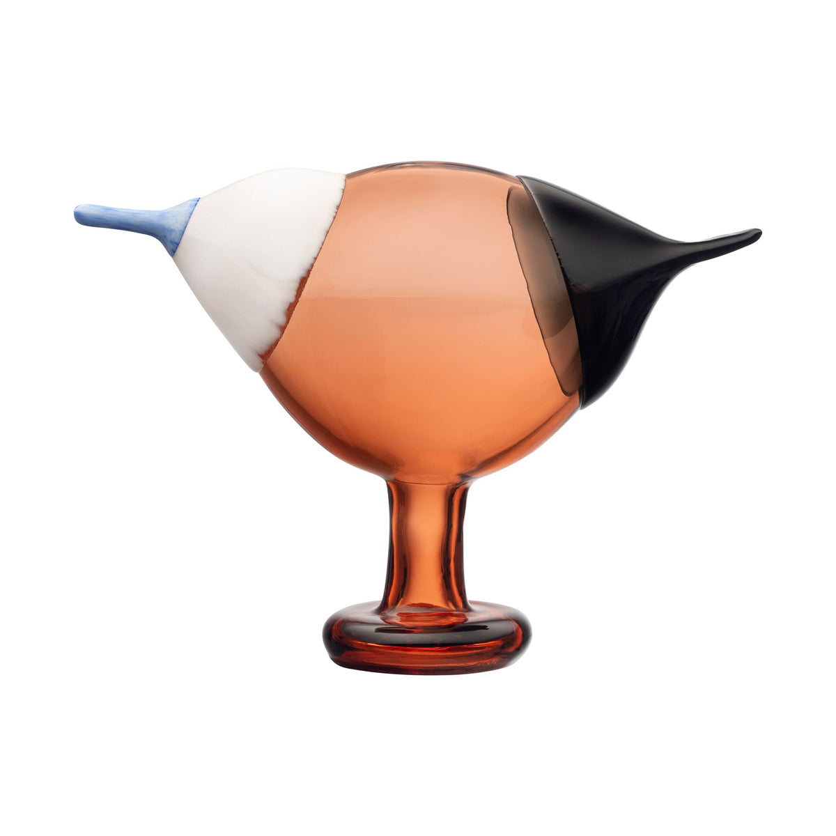 Birds by Toikka Blaue Elster 250x175mm Sevilla orange - BBT Blue Magpie 250x175mm Seville orange