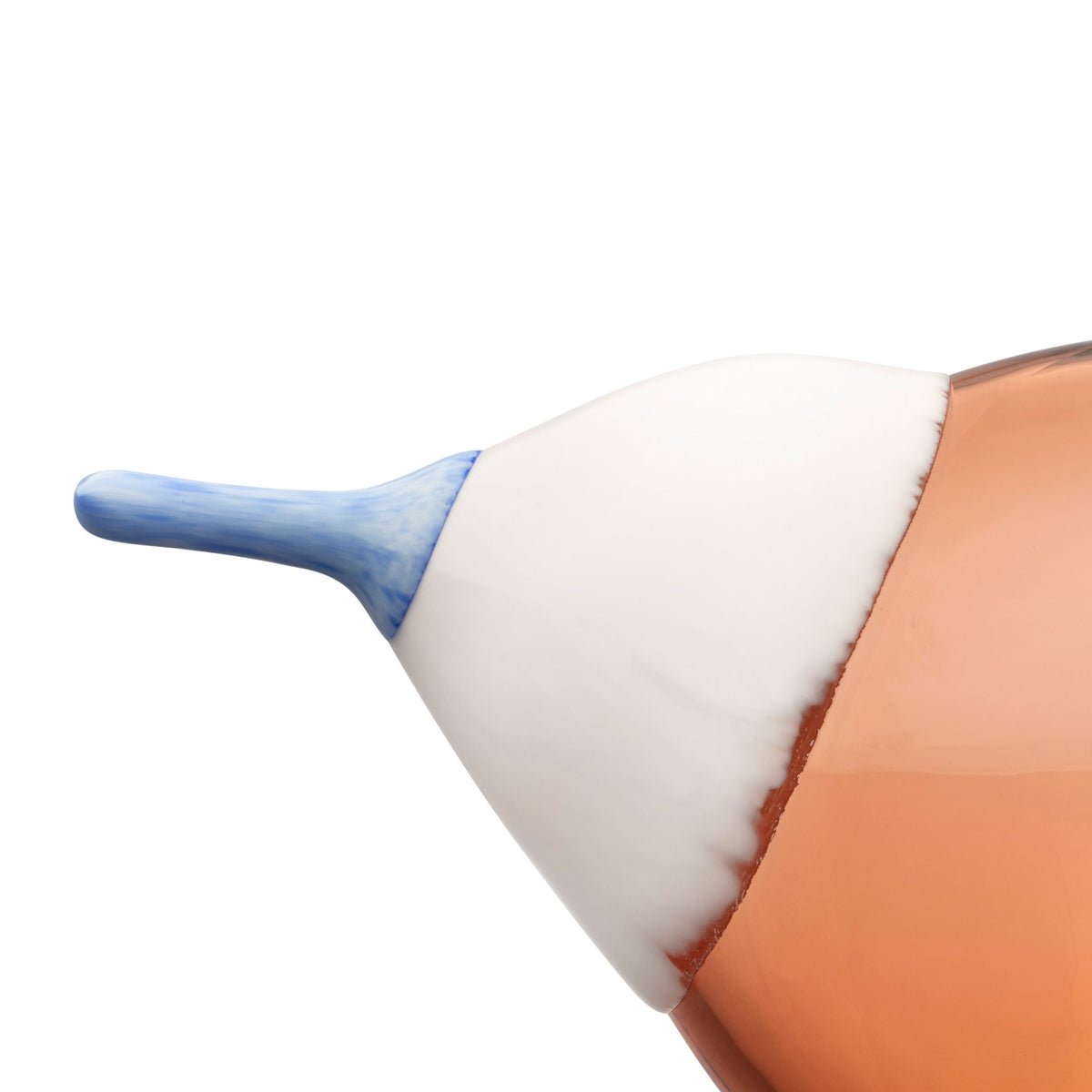 Birds by Toikka Blaue Elster 250x175mm Sevilla orange - BBT Blue Magpie 250x175mm Seville orange
