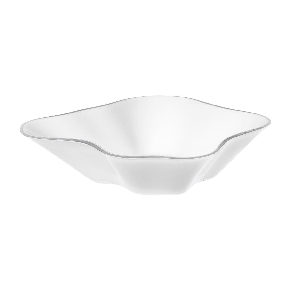 Alvar Aalto Collection Blumenschale 279x75mm weiß - Aalto Flower bowl 279x75mm white