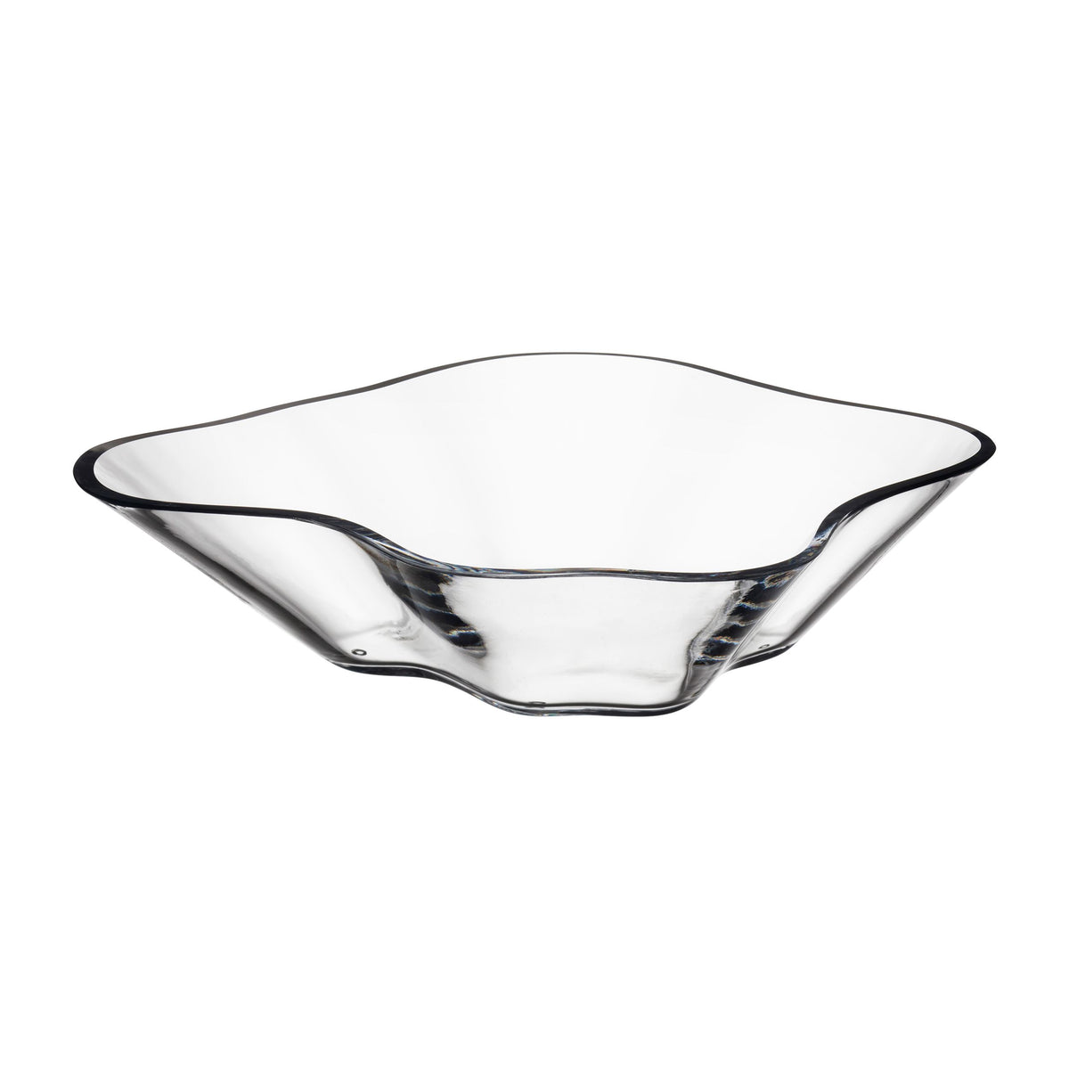 Alvar Aalto Collection Blumenschale 279x75mm Birne - Aalto Flower bowl 279x75mm clear