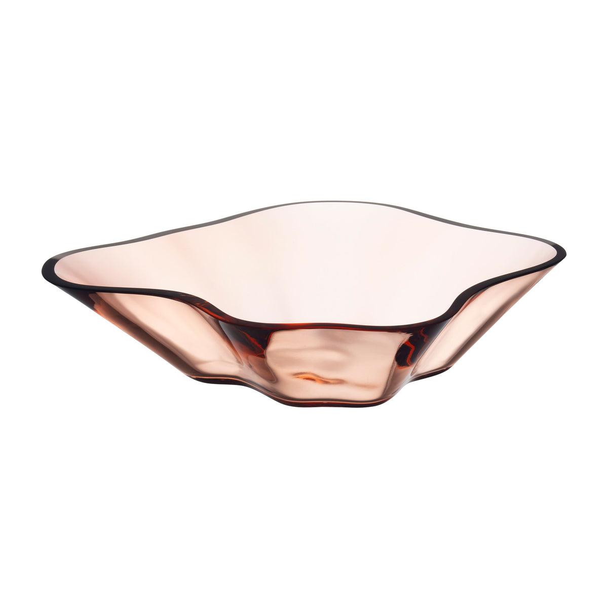 Alvar Aalto Collection Blumenschale 279x75mm Rio braun - Aalto Flower bowl 279x75mm Rio brown