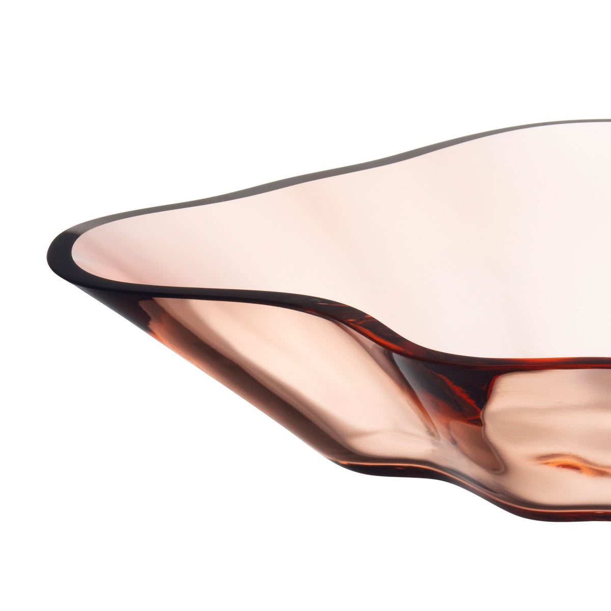 Alvar Aalto Collection Blumenschale 279x75mm Rio braun - Aalto Flower bowl 279x75mm Rio brown