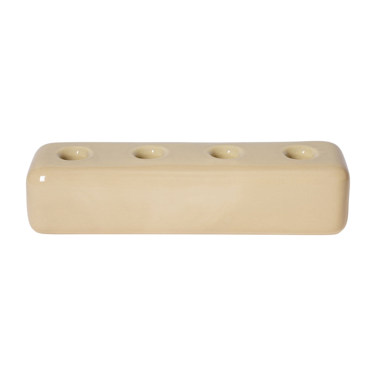Element Kerzenhalter 4 Kerzen Sand - Element candle holder 4 candles sand