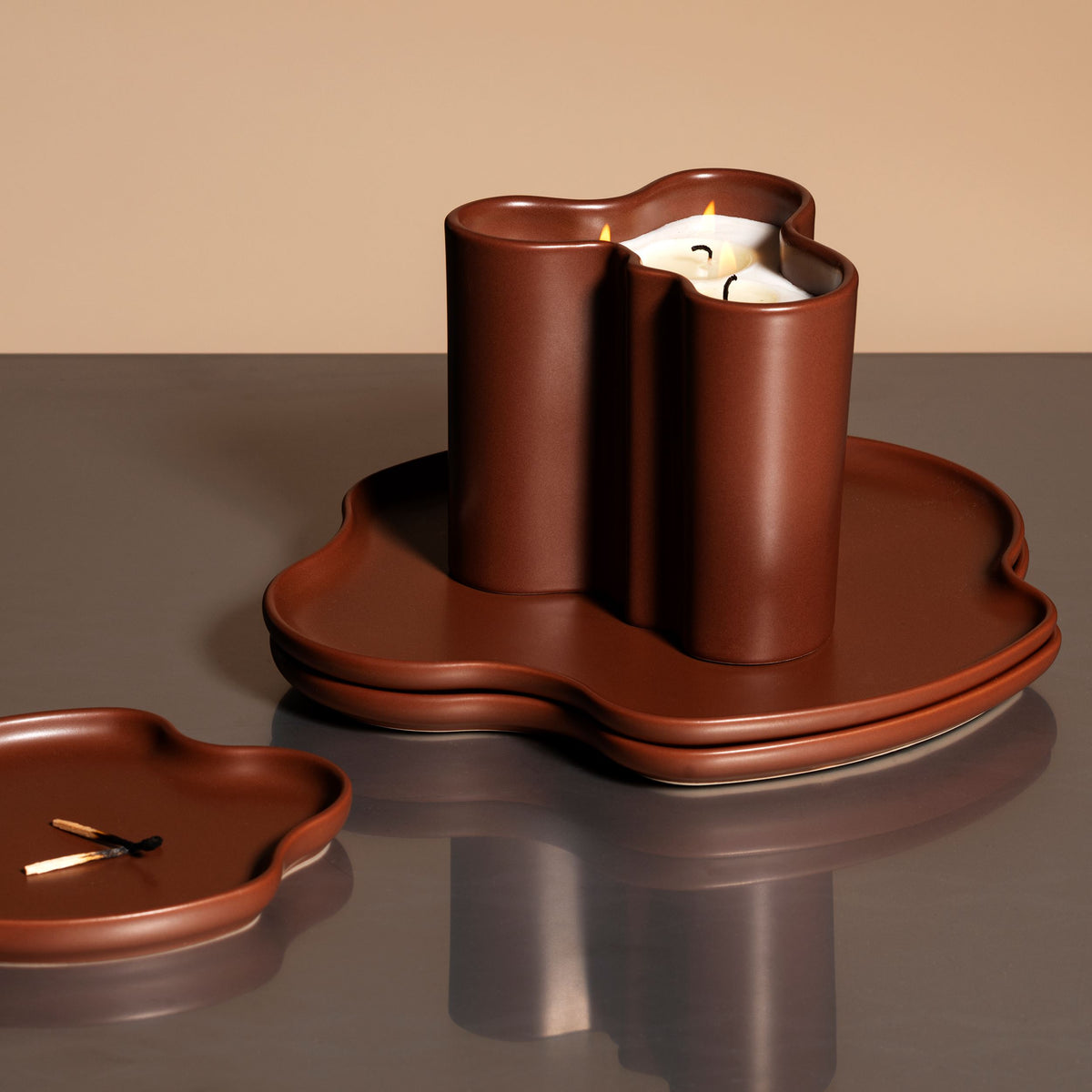 Alvar Aalto Collection platter 25cm fire - Aalto platter 25cm fire