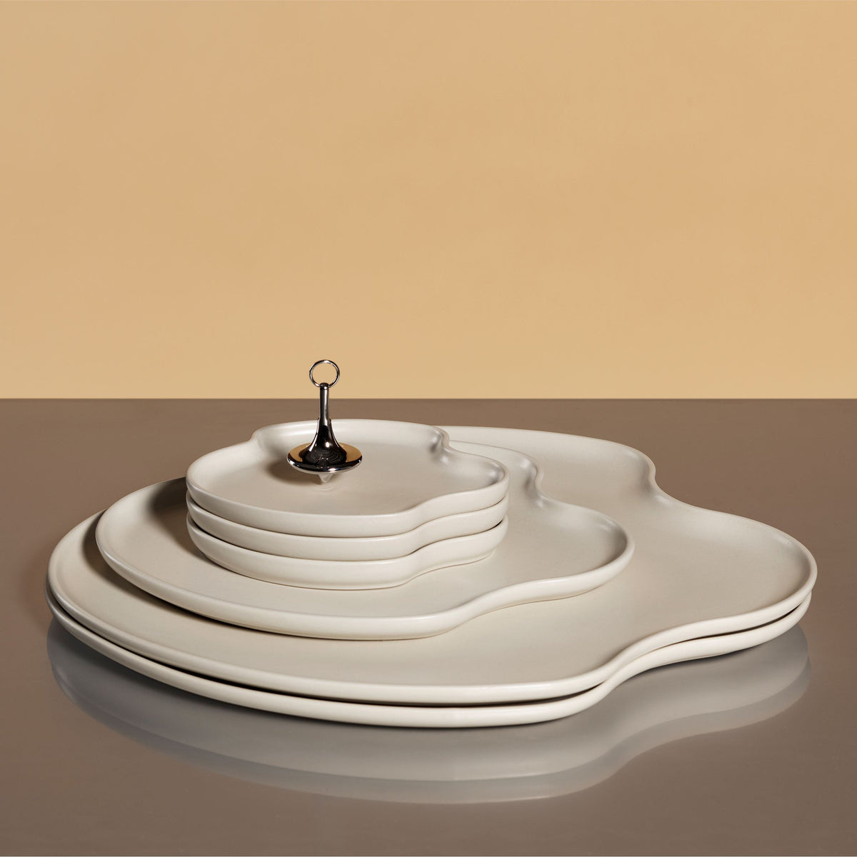 Alvar Aalto Collection Teller 25cm Sand - Aalto platter 25cm sand
