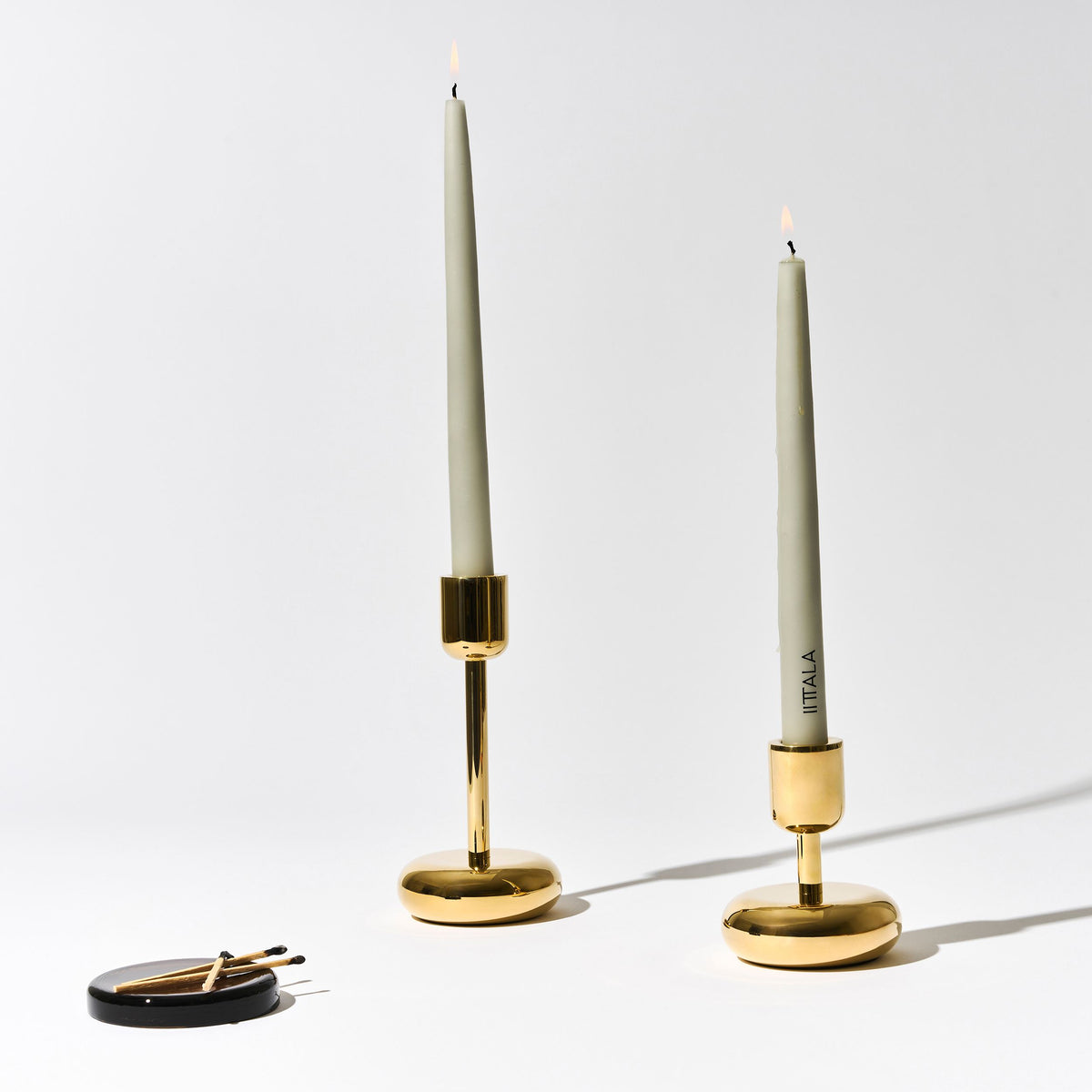 Iittala Stabkerze 28cm Sand 4er-Pack - Iittala taper candle 28cm sand 4pc