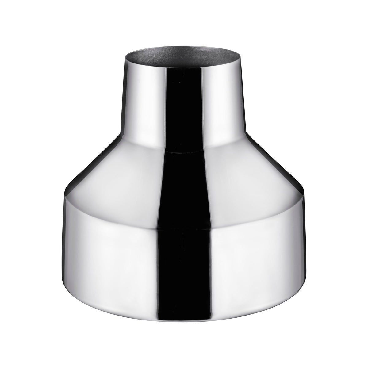 Solare Vase niedrig 220x200mm Stahl - Solare vase low 220x200mm steel