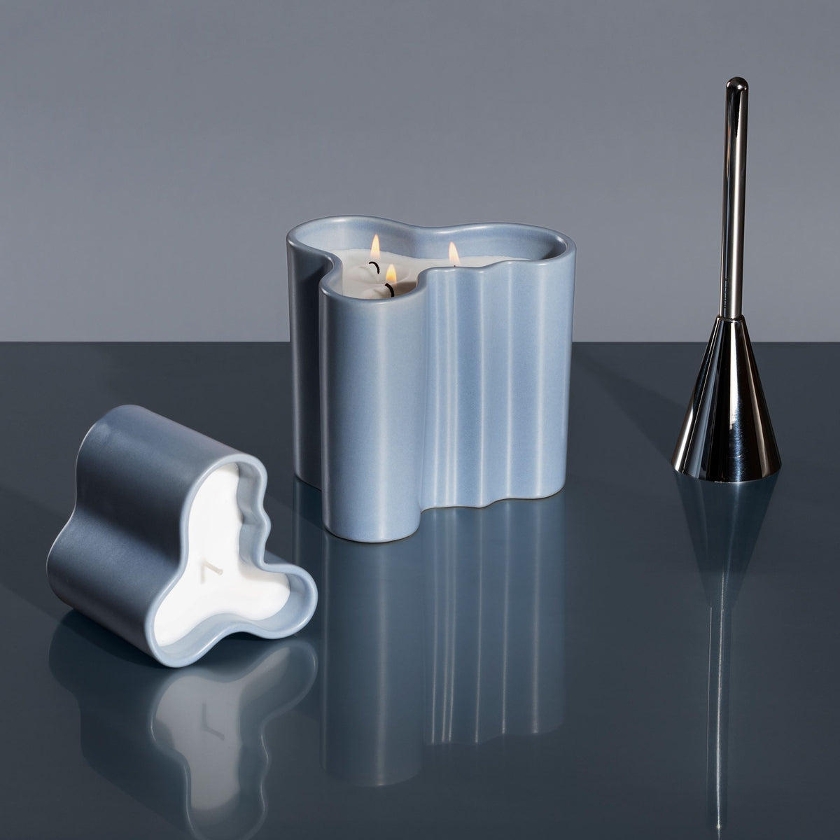 Alvar Aalto Collection Duftkerze 11cm Wasser - Aalto scented candle 11cm water