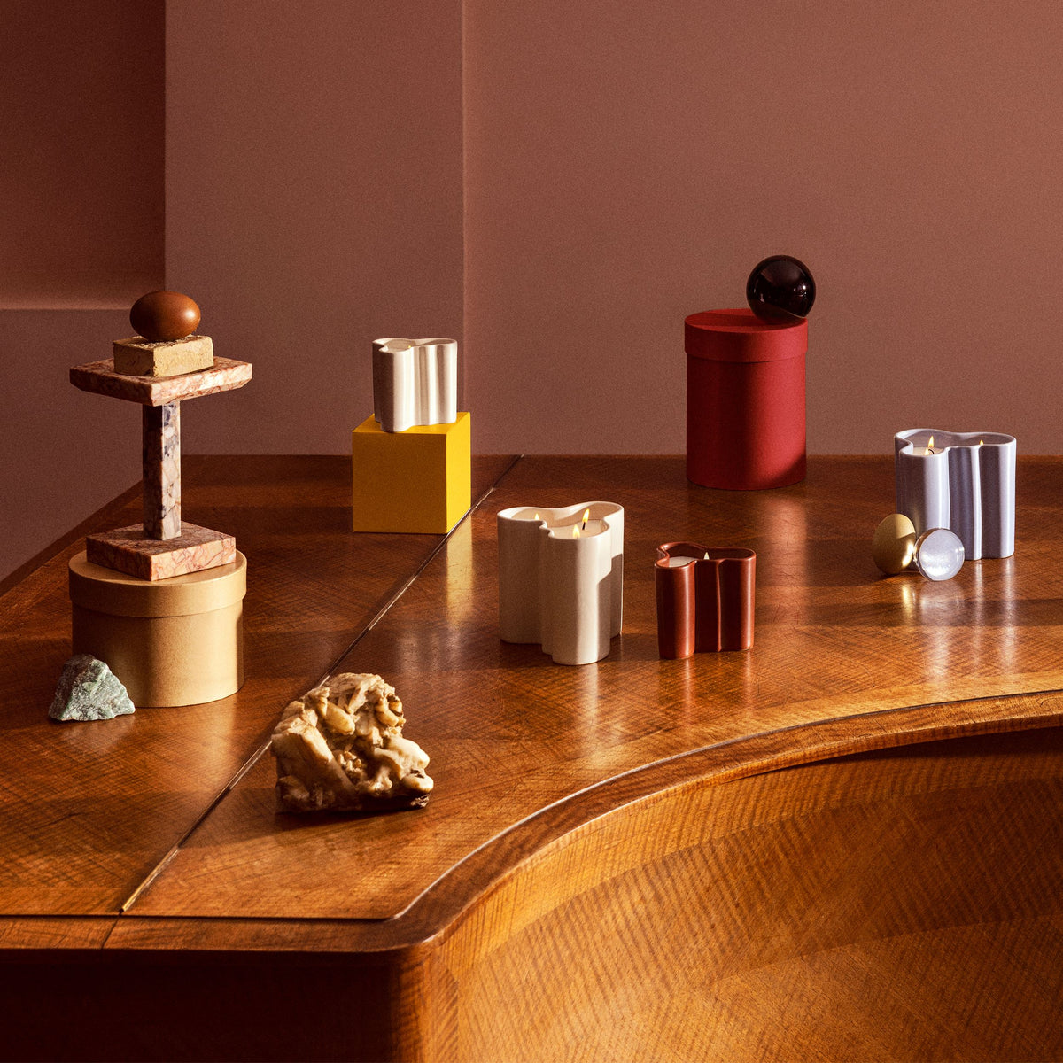 Alvar Aalto Collection Duftkerze 11cm Sand - Aalto scented candle 11cm sand