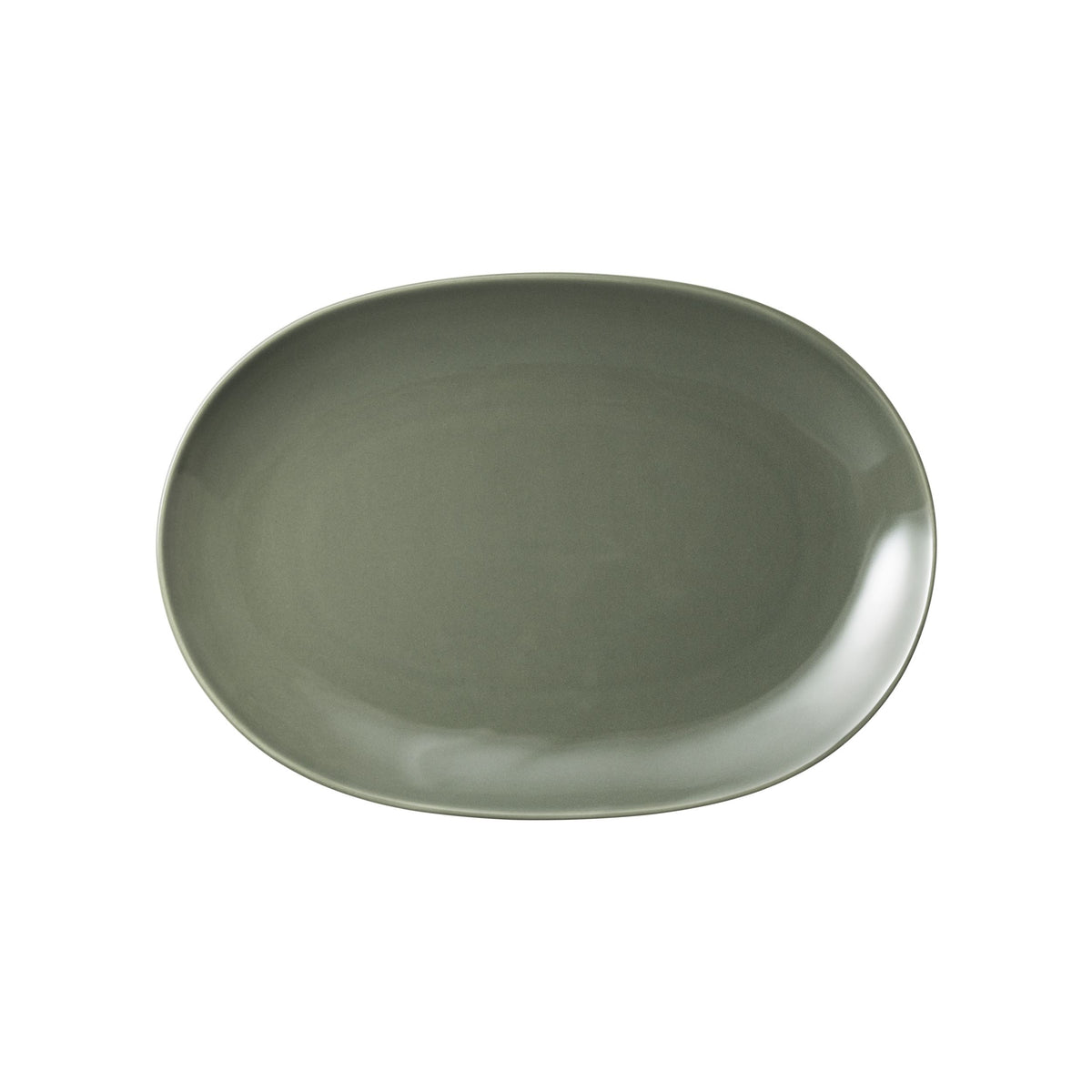 24h ovaali lautanen 22x32cm ikivihreä - 24h oval plate 22x32cm evergreen