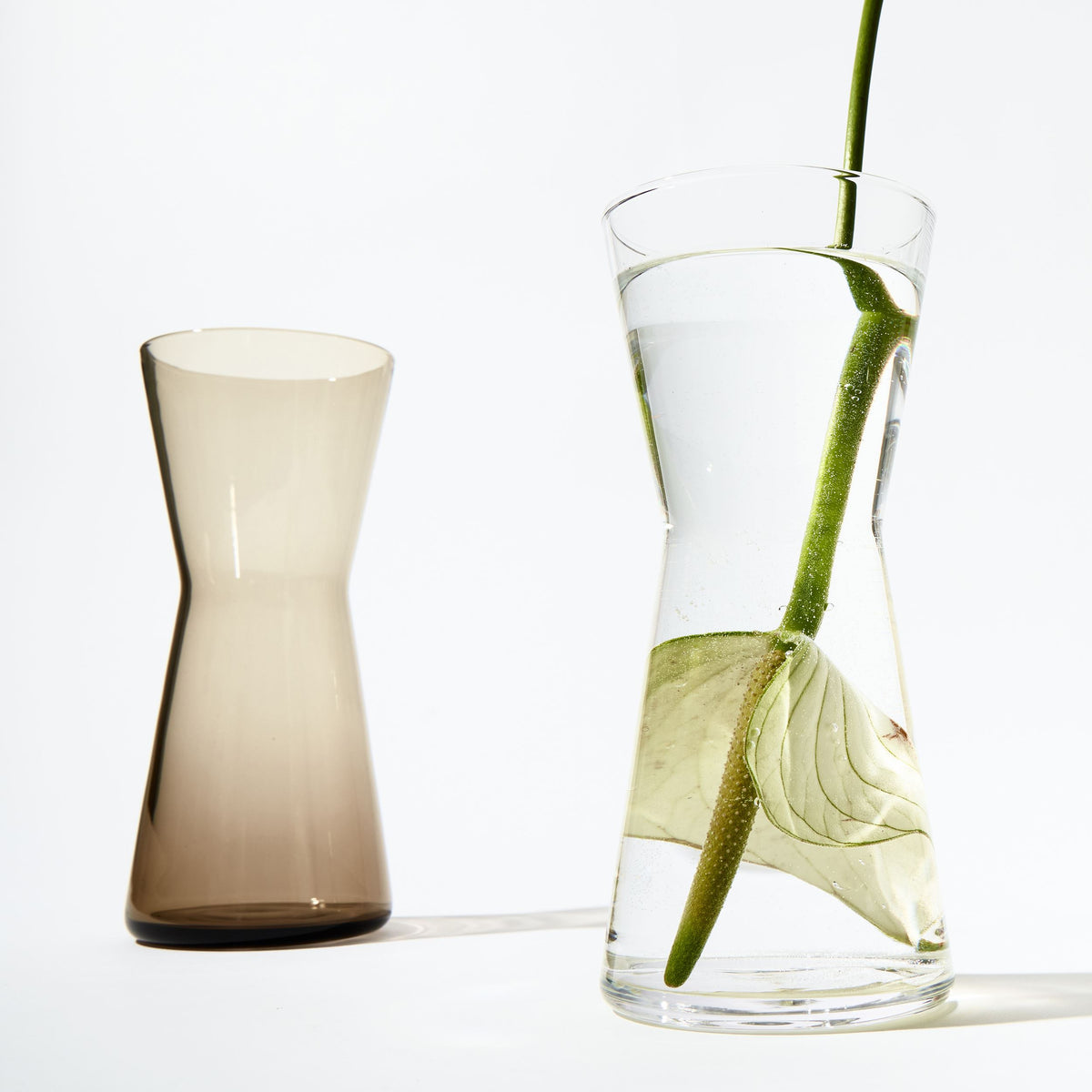 Kartio Vase 220mm Leinen - Kartio vase 220mm linen