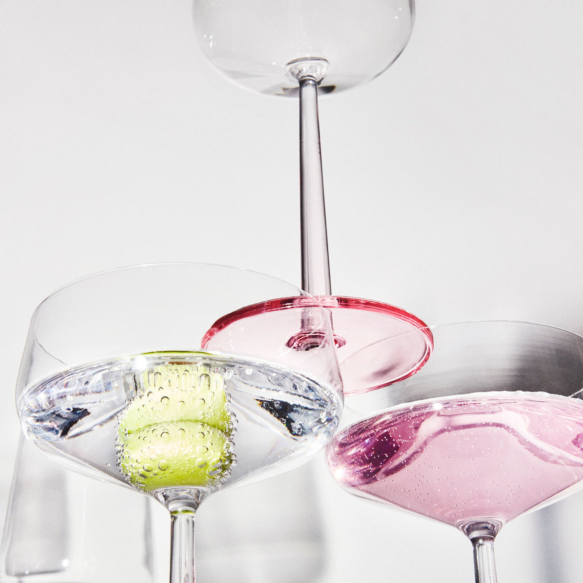 Essence Rotweinglas 45cl Rose 2 St. - Essence red wine glass 45cl rose 2pc