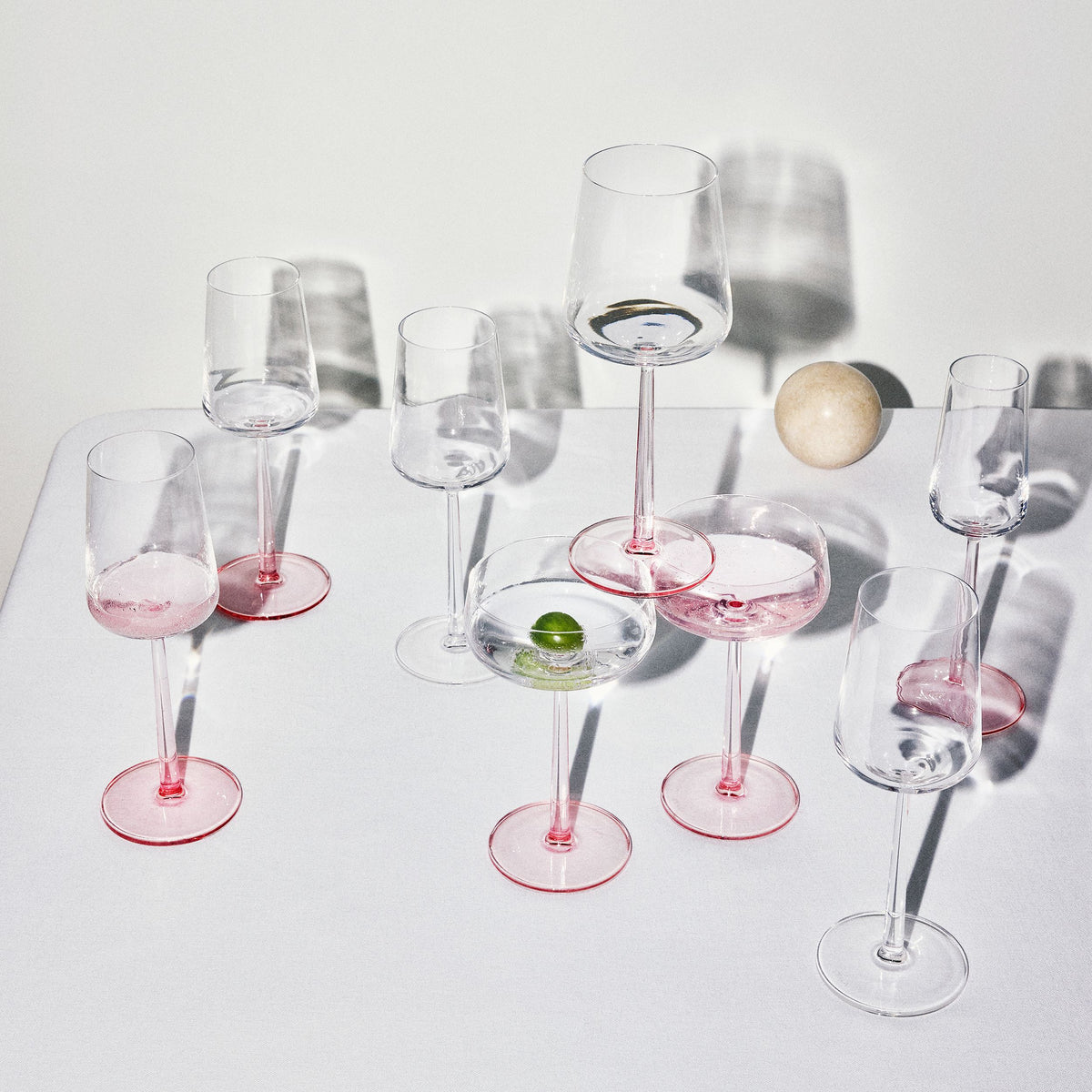 Essence Champagnerglas 21cl Rose 2 St. - Essence champagne glass 21cl rose 2pc