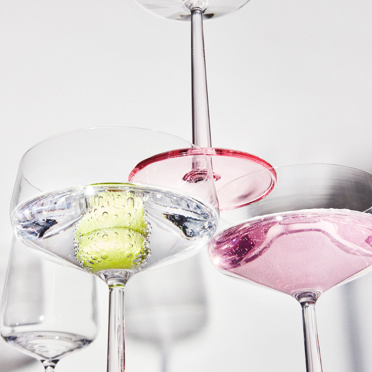 Essence Cocktailschale 31cl Rose 2 St. - Essence cocktail bowl 31cl rose 2pc
