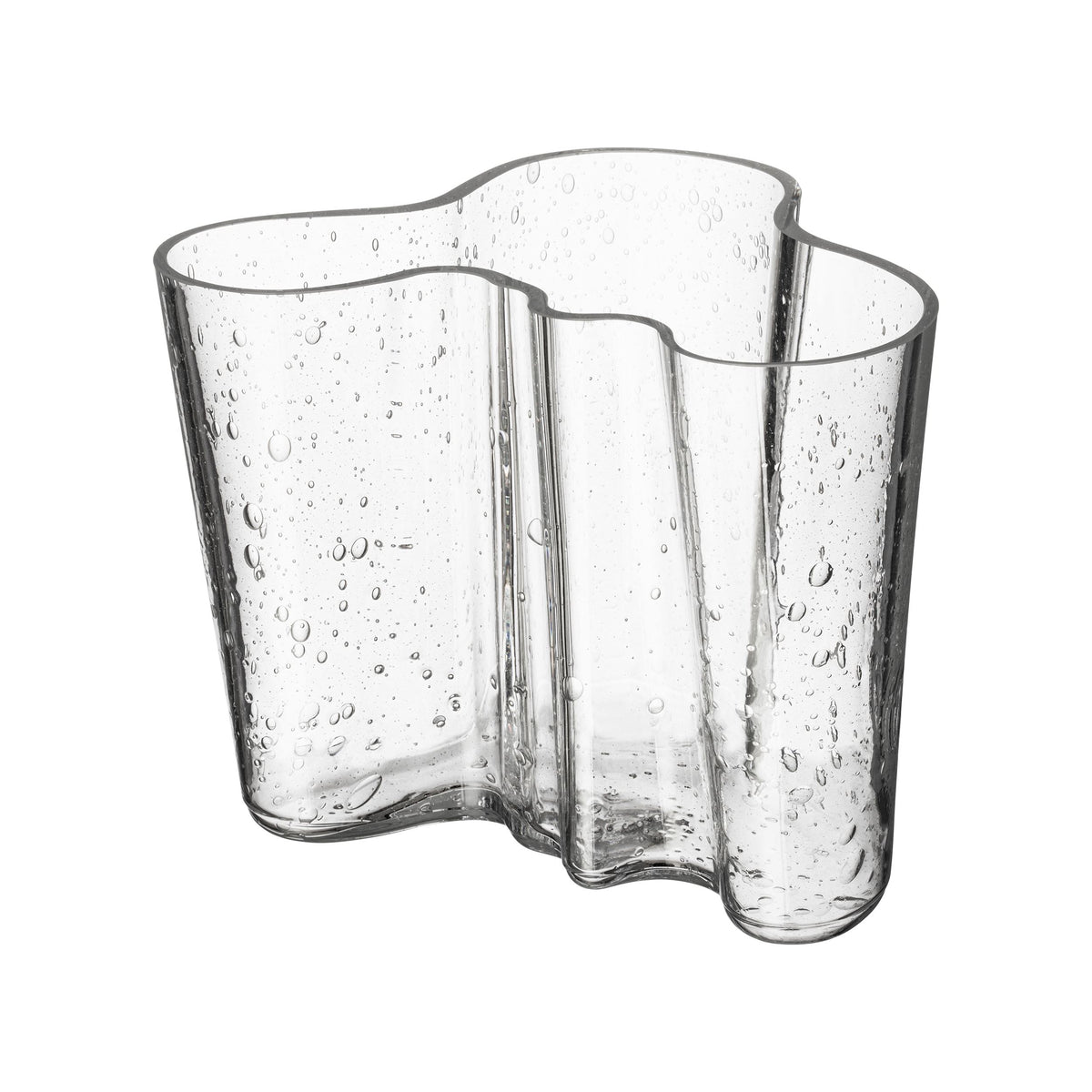 Aalto-Vase 160mm Blase-Glas klar