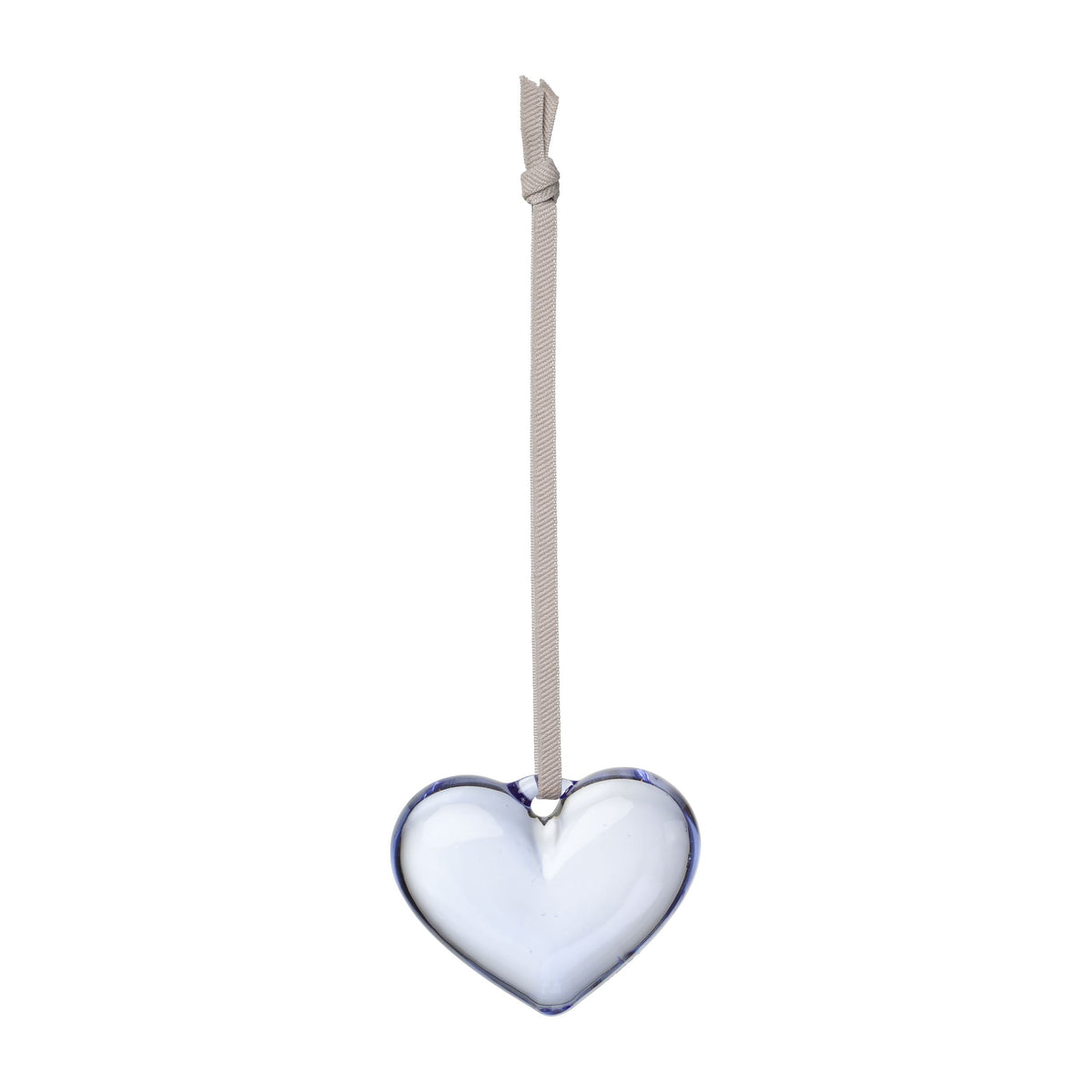 Iittala Glasherz 50mm Hellblau 3er-Set - Iittala glass heart 50mm bright bl. 3pc