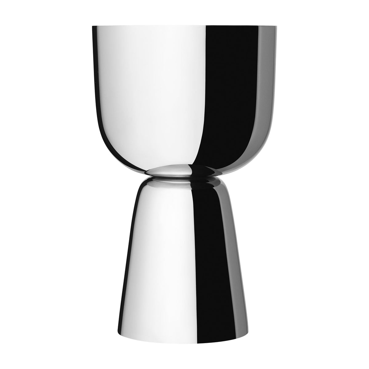 Nappula Übertopf 320 x 190mm Edelstahl - Nappula plant pot 320x190 stainl. steel