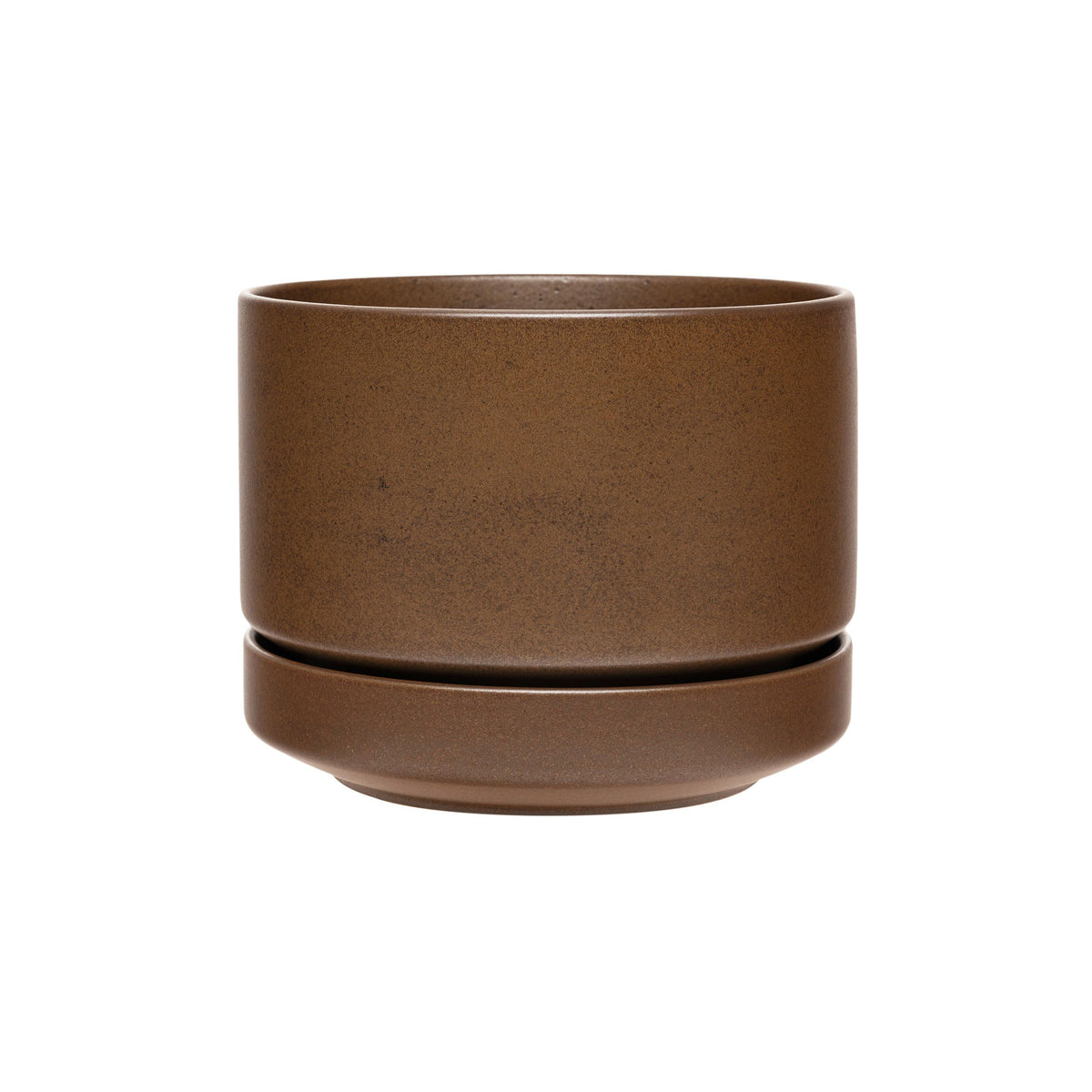 SN kukkaruukku 19cm matta ruskea - SN plant pot 19cm brown matt