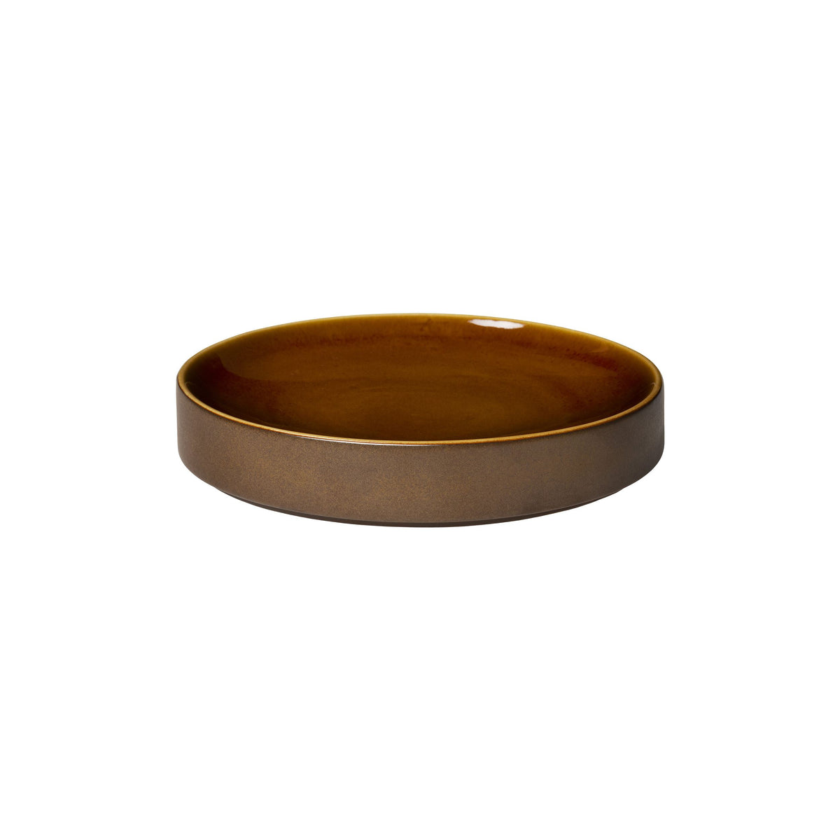Kirnu dekorative tray 19cm brun - Kirnu decorative tray 20cm brown