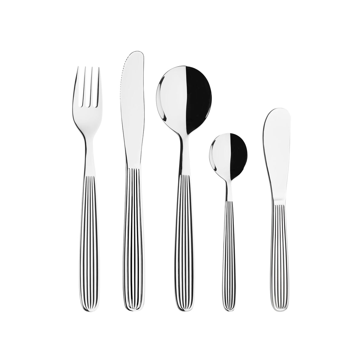 Scandia Besteck Geschenkbox 24tlg + Buttermesser - Scandia gift box 24 pieces + butterknife