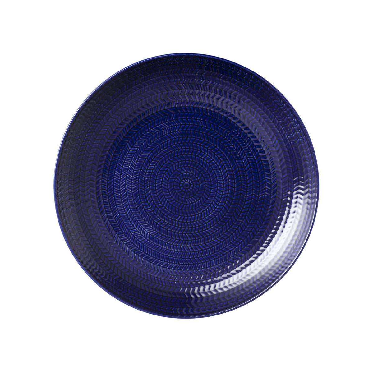 Blå eld tallrik 26cm blå - Blå eld plate 26cm blue