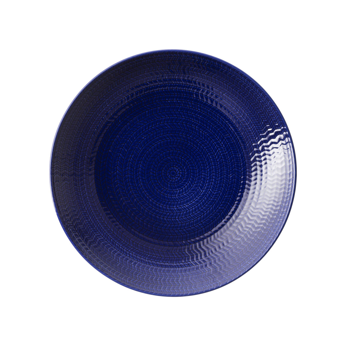 Blå eld tallrik 23cm blå - Blå eld plate 23cm blue
