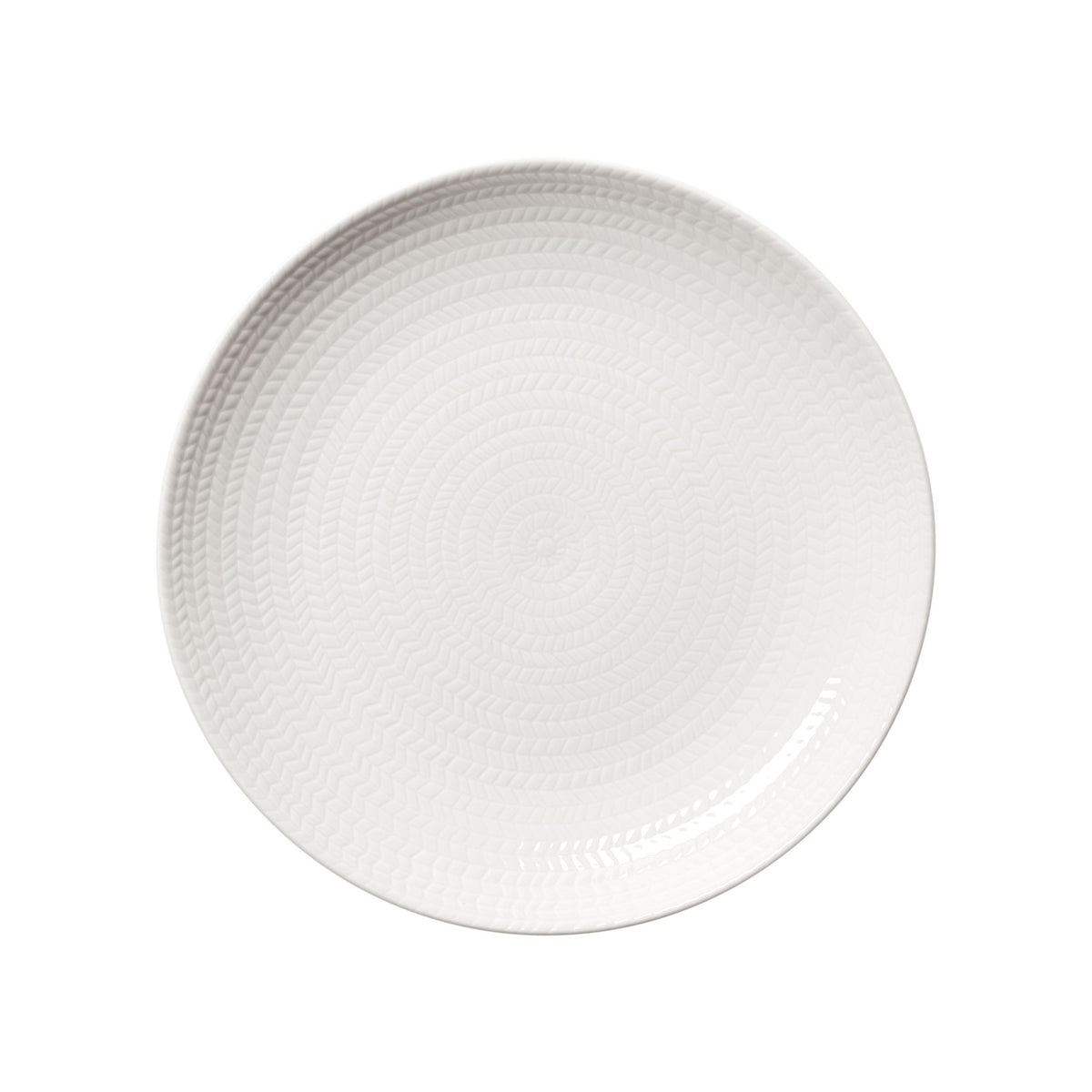 Blå eld tallrik 26cm vit - Blå eld plate 26cm white