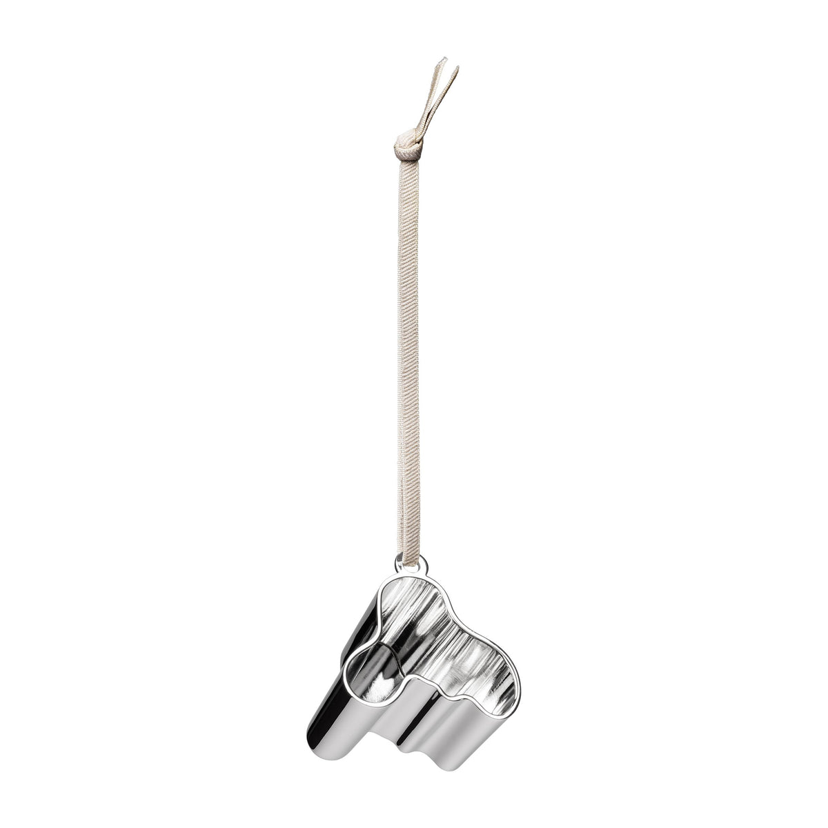 Alvar Aalto Ornament 3cm Metall - Aalto ornament 3cm metal