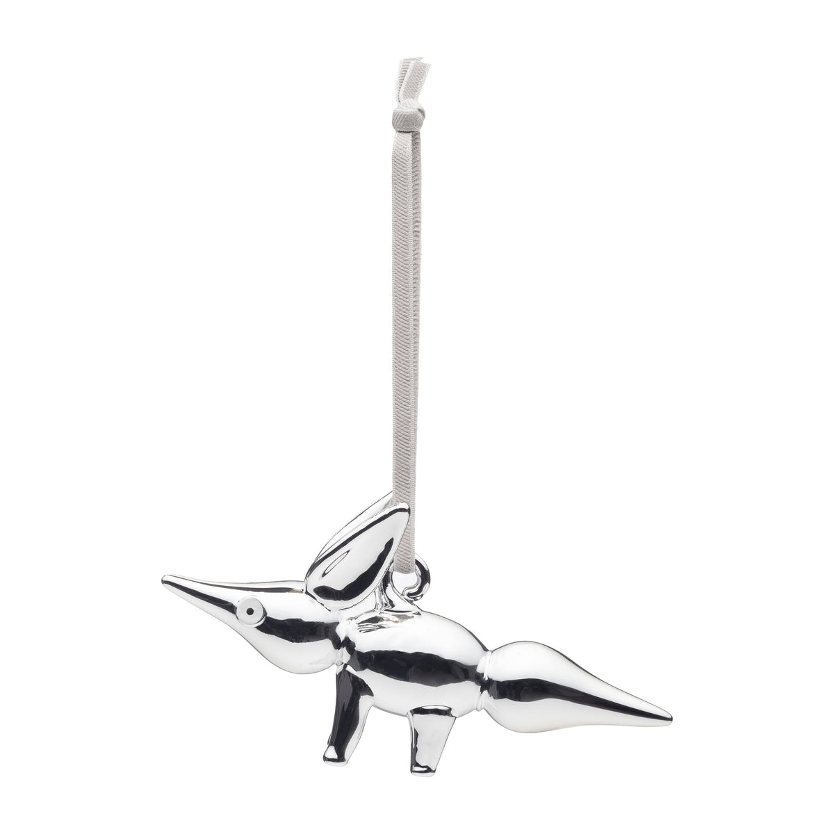 Fuchs-Ornament, stehend, 115mm, Spiegel - Vulpes ornament standing 115mm mirror