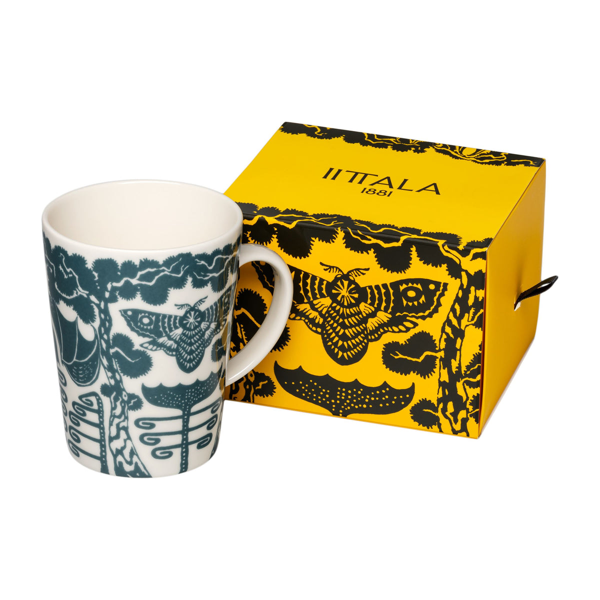 Taika mugg 0,4L Yö stålblå presentförpackning - Taika mug 0,4L Yö steel blue gift box