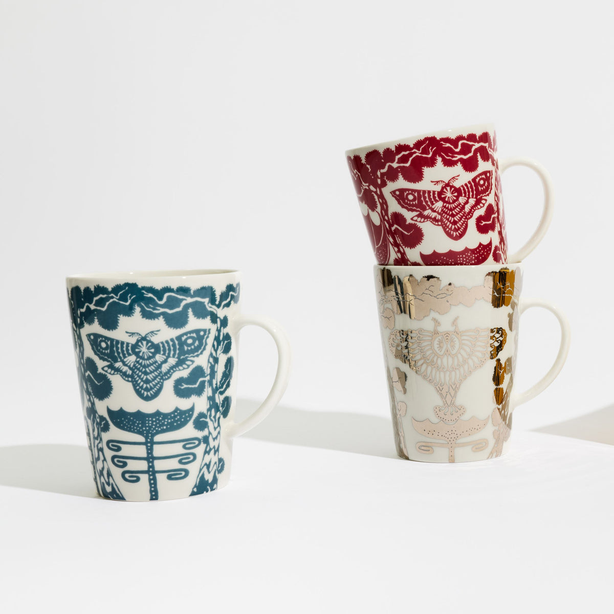 Taika mugg 0,4L Yö stålblå presentförpackning - Taika mug 0,4L Yö steel blue gift box