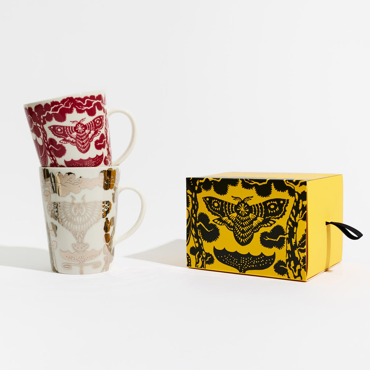 Taika mug 0,4 L Yö garnet red gift box - Taika mug 0,4L Yö garnet red gift box
