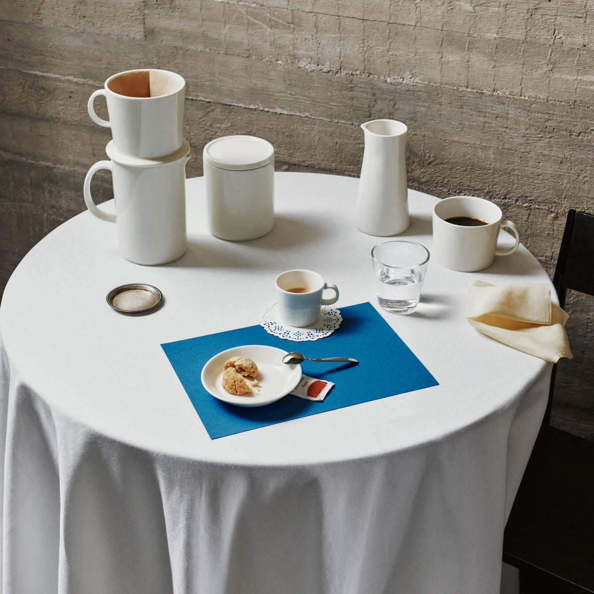 Teema Kaffeekanne 0,8l Weiß - Teema coffee can 0,8L white