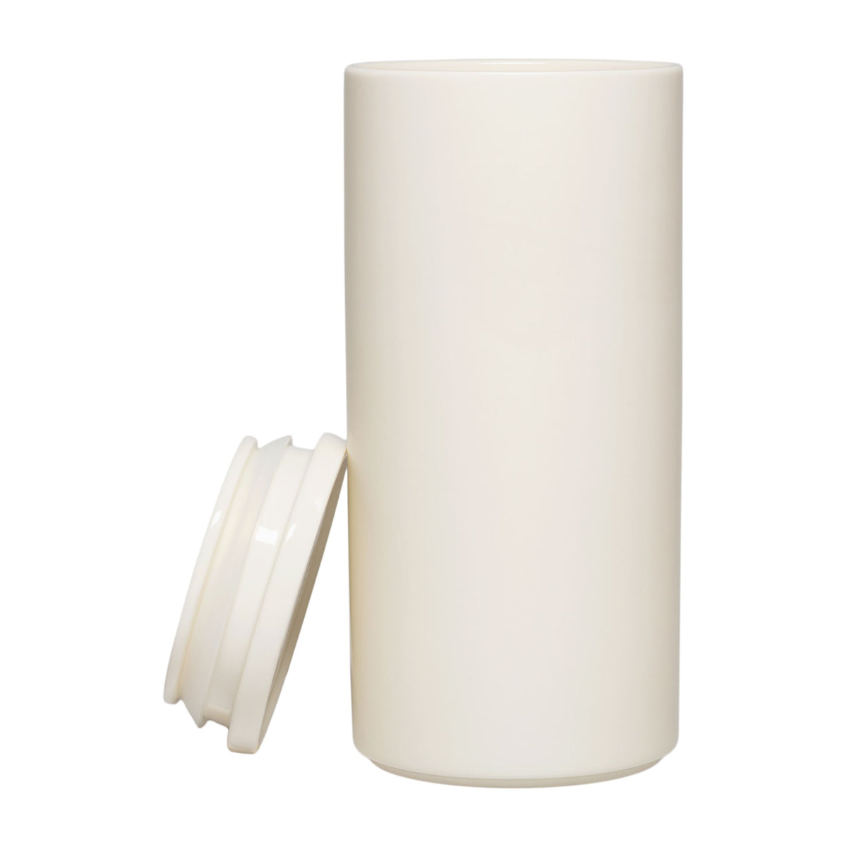 Teema Behälter L 1,3l Weiß - Teema jar L 1,3L white