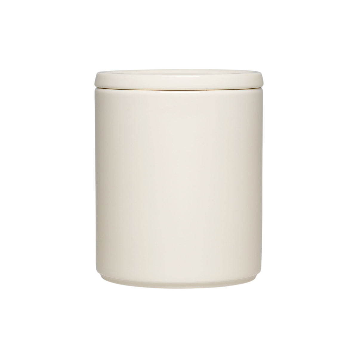 Teema burk M 0,6L vit - Teema jar M 0,6L white
