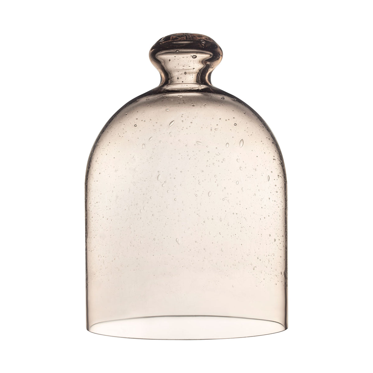 Iittala Glaskuppel 160x220mm Blasenglas - Iittala glass dome 160x220 b.gl. sand