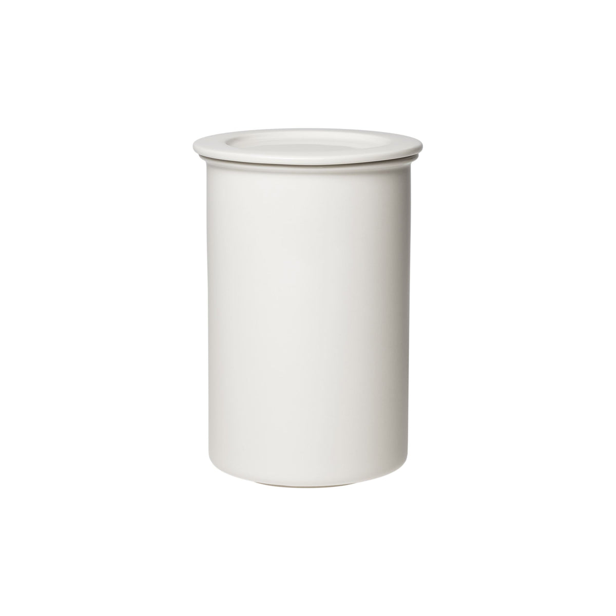 Mainio jar with lid 1,3L white