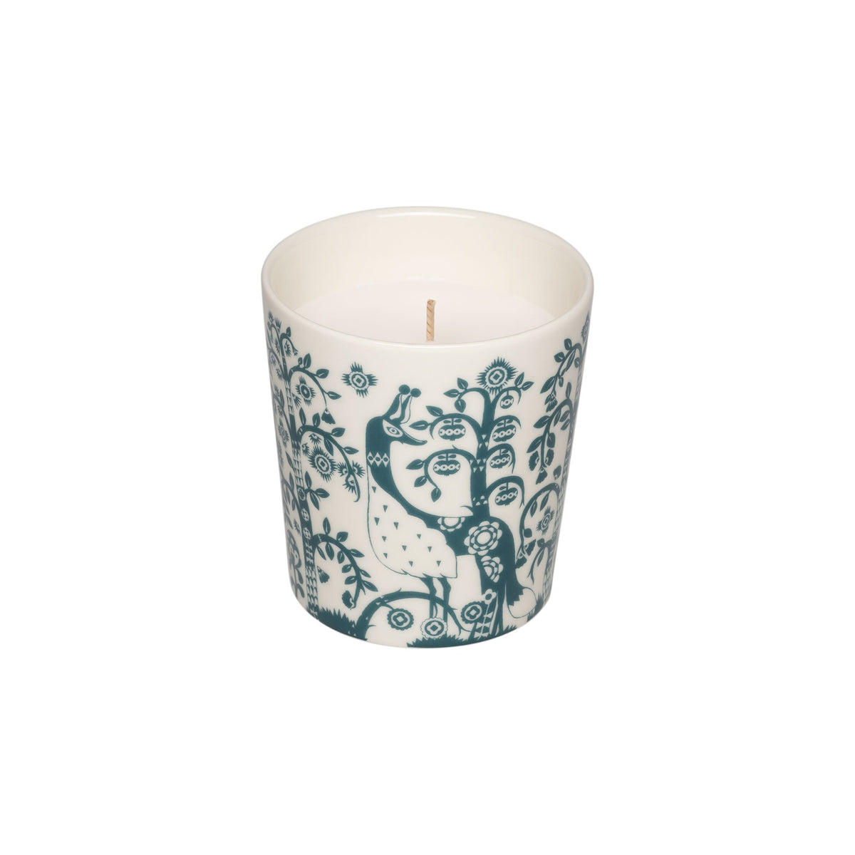 Taika kaars 9 cm staalblauw - Taika candle 9cm steel blue