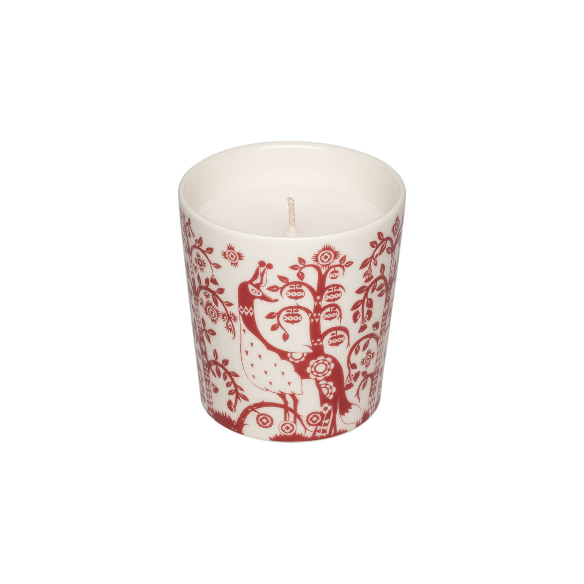 Taika Kerze 9cm Granatrot - Taika candle 9cm garnet red